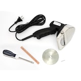 thumbnail of METRO PROFESSIONAL Cuchillo eléctrico para Döner GES1000, 12.5 x 20.2 x 18.2 cm, 30 kg/h, 80 W, grosor de corte ajustable, negro