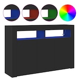thumbnail of vidaXL Sideboard Schwarz Engineered Wood 116 x 30 x 75 cm Rechteckig