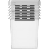 thumbnail of helit Aufbewahrungsbox 72L - transparent
