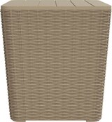 thumbnail of vidaXL Gartentisch mit Abnehmbarer Tischplatte Hellbraun Polypropylen