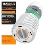 thumbnail of Brandson Ersatzfilter Luftreiniger, HEPA13, Aktivkohle, Vorfilter, 4-in-1 Filtersystem, Austausch-Set