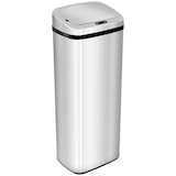 thumbnail of HOMCOM Balde de Lixo Inteligente 50L com Sensor Infravermelho Botão Tátil Balde de Lixo com Abertura Automática 33x25x84 cm Prata