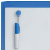 thumbnail of Nobo Wandmontierbares Magnetisches Whiteboard Mini 1903816 Lackierter Stahl Verschiedenfarbiger Rahmen 216 x 280 mm Weiß