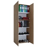 thumbnail of VCM Kleiderschrank Lona Sonoma-Eiche (Sägerau) B. 70 x  H. 184 x T. 40 cm