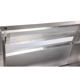 thumbnail of KBS Wandhaube Trapezform 2400x900x450 mm Flammschutzfilter Typ F1 Edelstahl