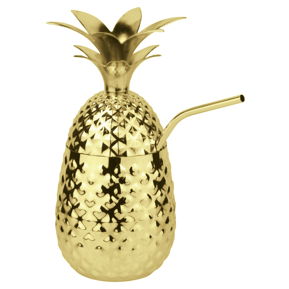 Coppa Ananas Ml 500 Inox, Oro