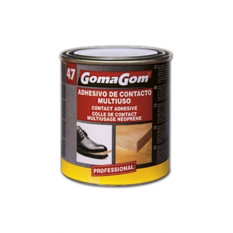 Cola 10141 - Gomagom Nº47 Lata de Cola de Contacto Multiusos 250gr - 18 unidades