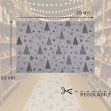 thumbnail of Passatoia Natalizia Tappeto Antiscivolo PVC Lunghezza 20 metri Larghezza 53 cm Ritagliabile, per Interno/Esterno, Zerbino Natale Negozi