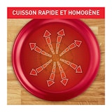 thumbnail of Tefal Poele 24 Cm, Induction, Revetement Antiadhésif, Forme Profonde, Poignée Ergonomique, Fabriqué En France, Daily Expert C