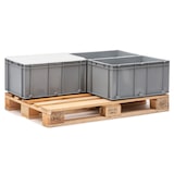 thumbnail of Caja Plástica Eurobox 60 litros Cerrada 40 x 60 x 30 cm