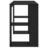 thumbnail of vidaXL Schreibtisch mit Regal Schwarz Eichen-Optik 130 x 50,5 x 75 cm