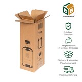 thumbnail of BB-Verpackungen 5 x GIN-Flaschenversandkarton für 1 Flasche Gin (95 x 95 x 293 mm) für Transport und Versand