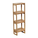 thumbnail of Meuble Etagère de rangement 4 niveaux en Bambou H 100 cm