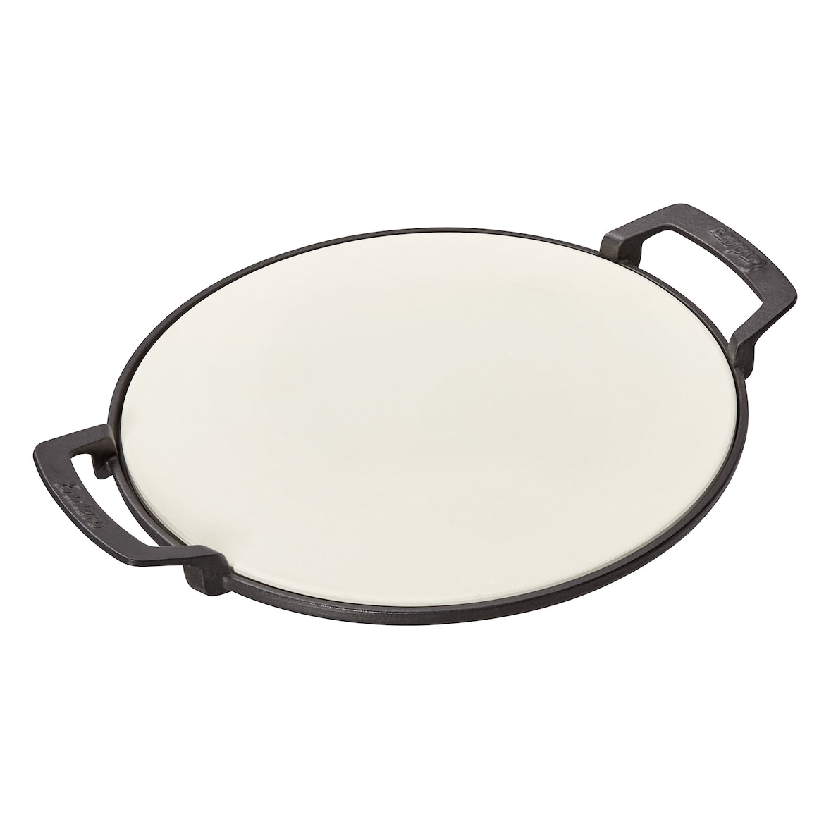 Enders SWITCH GRID Pizzastein, Halter aus Gusseisen, für Gasgrill mit Rost-in-Rost System #7790