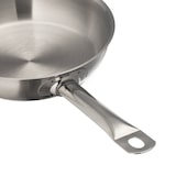 thumbnail of METRO PROFESSIONAL Bratpfanne, Edelstahl 18/10, Ø 20 cm, Höhe: 6 cm, unbeschichtet, Induktion, ofenfest