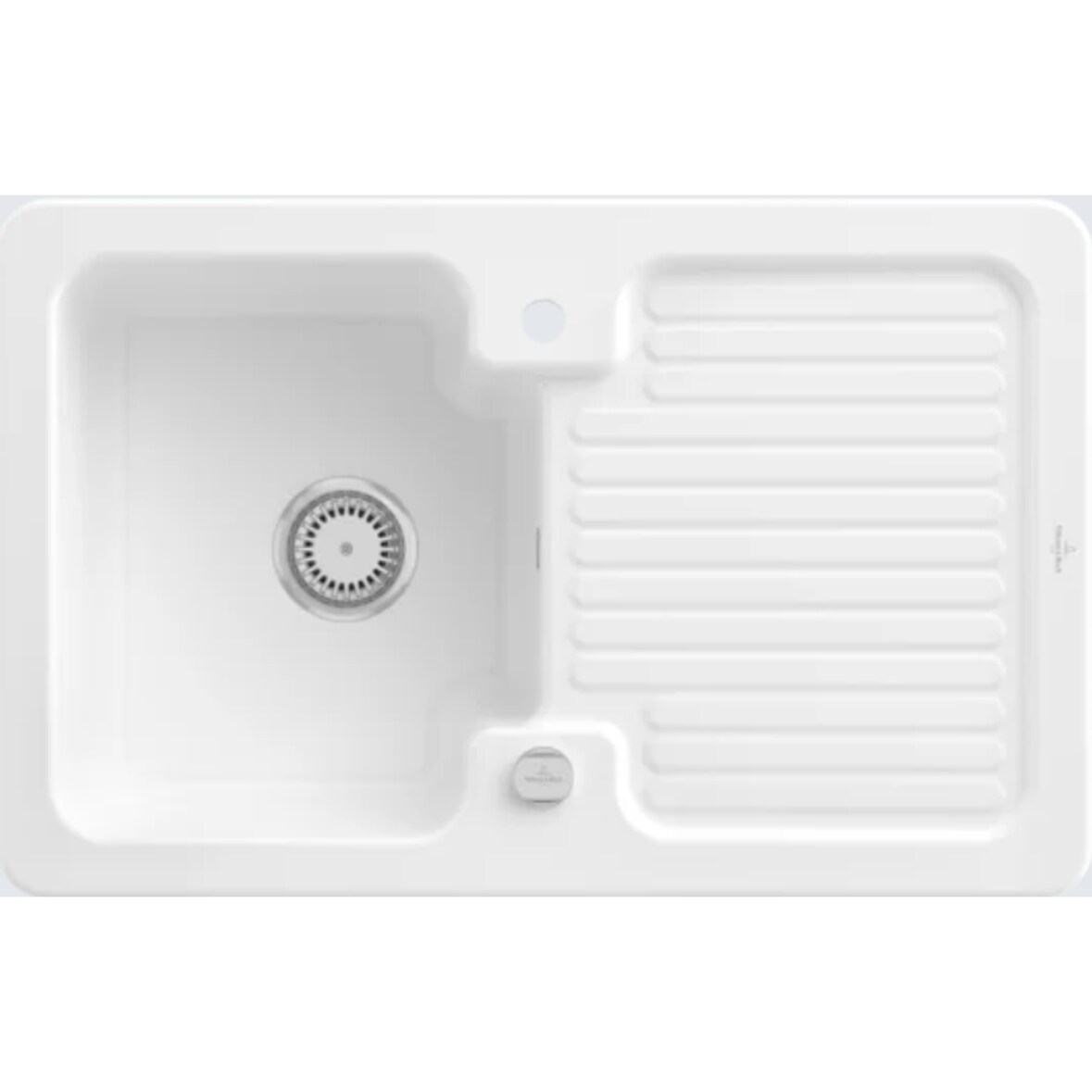 Villeroy&Boch Spülbecken, Küchenspüle Condor 45 Weiß Alpin 800x510mm, Unterschrankbreite 45cm