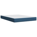 thumbnail of vidaXL Boxspringbett mit Matratze Blau 160x200 cm Stoff