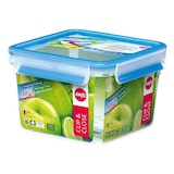 thumbnail of 4x Emsa CLIP & CLOSE Frischhaltedose 1,75 Liter quadratisch - 100 % dicht - LxBxH: 167x167x111 mm