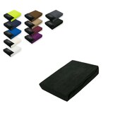 thumbnail of Frottee Spannbettlaken  180 - 200 x 200 cm Schwarz