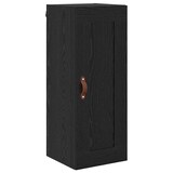 thumbnail of vidaXL Wandschrank Schwarz Eichen-Optik 34,5 x 34 x 90 cm
