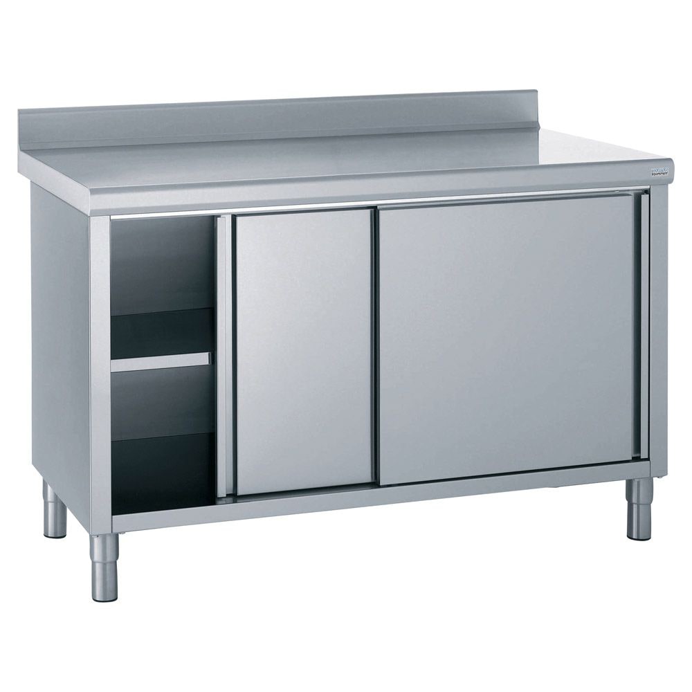 Tournus Equipement Meuble neutre à portes coulissantes avec dosseret longueur 1800 mm Tournus - 524366