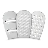 thumbnail of Universalreibe mit Behälter & Deckel Käsereibe Handreibe Käsehobel 3 in 1 Reibe