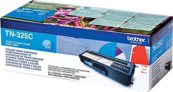 Brother TN325 Cyan Cartucho de Toner Original - TN325C
