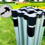 thumbnail of Partyzelt 3x3m - mit 3 Wänden - Weiß