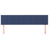 thumbnail of vidaXL Kopfteile 2 Stk. Blau 100x5x78/88 cm Stoff