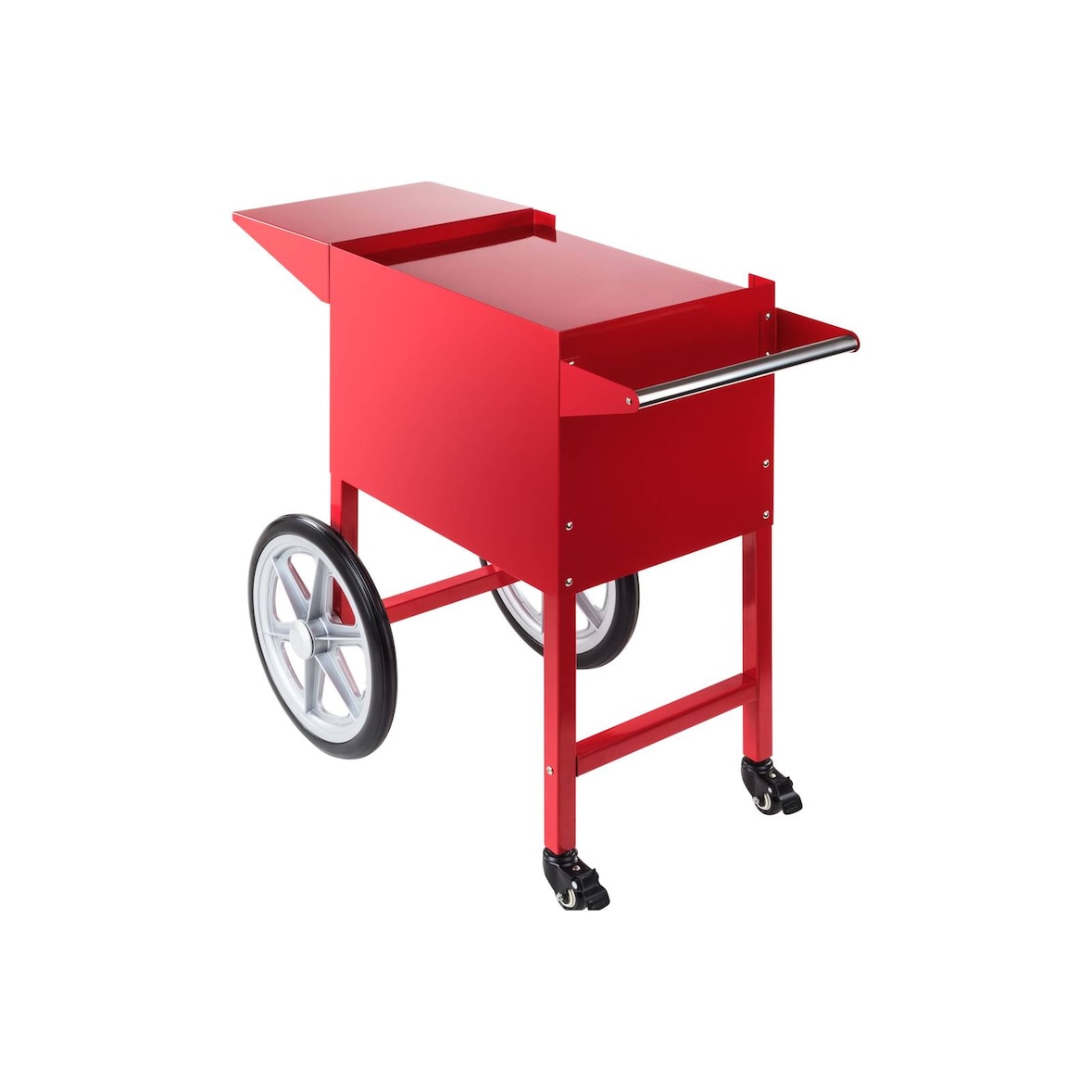 Royal Catering Carrello per popcorn - rosso - 51 x 37 cm