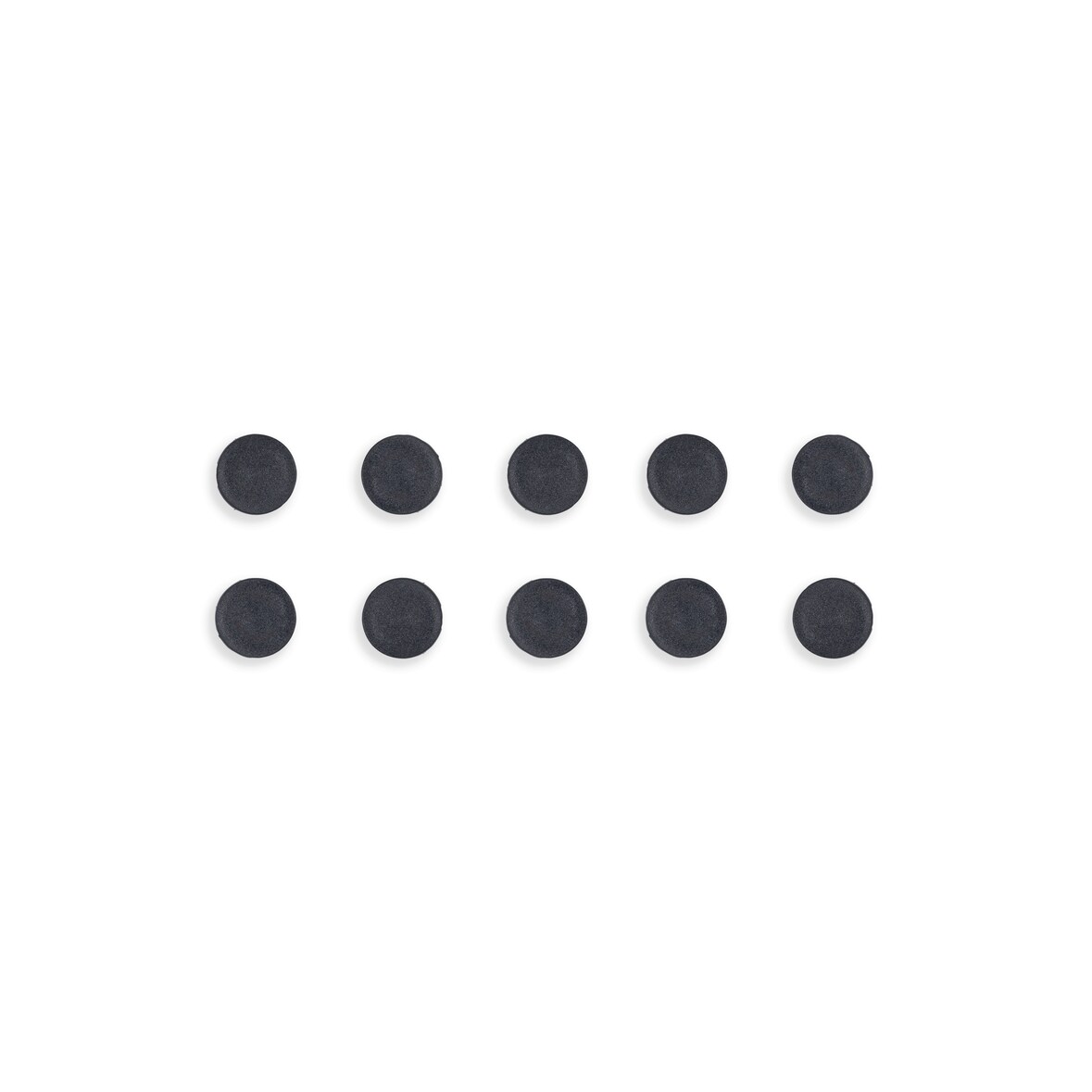 Bi-Office 30 mm Runde Magnete - Blau, Packung mit 10