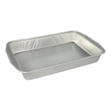 thumbnail of Starpak, Braadschalen aluminium hoekig 3,15 l 5 cm x 25 cm x 36,6 cm zilver