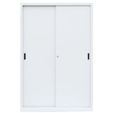 thumbnail of Lüllmann® Schiebetürenschrank, 5 OH, 1950 x 1200 x 450 mm, signalweiß