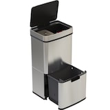 thumbnail of Kitchen Move Poubelle automatique tri sélectif NARVIK 75L Acier inoxydable Argent