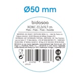 thumbnail of Bidasoa Ikonic Plato Llano Gres 20,2X19,7X1,3Cm