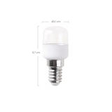 thumbnail of Bombilla LED para Microondas E14 2W Equi.20W 200lm 4000K 15000H 7hSevenOn Premium