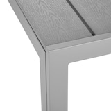 thumbnail of tectake Tavolo da giardino Bianca in alluminio, piedi regolabili in altezza, 150 x 90 x 74,5 cm - grigio/argento - 404402