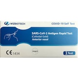thumbnail of 10x WIZ BIOTECH Schnelltest Nasal Laientest COVID-19 SARS-CoV-2 Antigen Rapid Test (Colloidal Gold)
