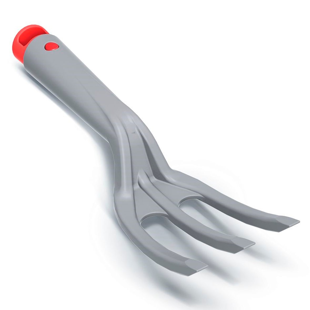 Prosperplast - Kleiner Handrechen für die Gartenarbeit R CULTIVATOR PLUS - 27x7,8x5,4cm in grau farbe