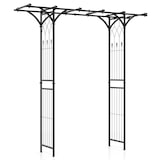 thumbnail of Helloshop26 - Arco de jardim em metal com revestimento em pó 208 x 52 x 208 cm para plantas trepadeiras decorativo e elegante na 20_0017356