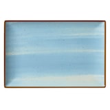 thumbnail of METRO Professional Plato llano Madleen, cerámica de gres, 30 x 20 cm, azul, 6 unidades