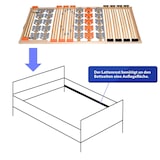 thumbnail of Coemo KombiFlex Federleisten-Tellerlattenrost Kopfteil verstellbar 90x200 cm