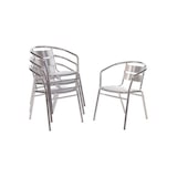 thumbnail of Silla de aluminio apilable (Caja 4)