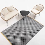 thumbnail of Tapis d'extérieur polypropylène noir 230x160 cm