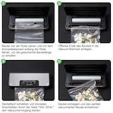 thumbnail of KLAMER Vakuumierer Automatisch Classic Pro 80 - Vakuumiergerät für trockene oder feuchte Lebensmittel und Sous Vide, inkl. Vakuumier-Beutel und Schla…