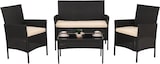 thumbnail of Décoshop26 - Conjunto de móveis de jardim de design em rattan sintético antracite com estrutura metálica e almofadas creme 39 x 73 04_0009736