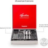 thumbnail of Lagostina Giada set posate 24 pezzi acciaio inox 18/10