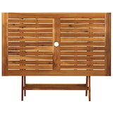 thumbnail of Mesa plegable de jardín madera maciza de acacia 120x70x75 cm