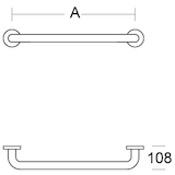 thumbnail of pba 01 Haltegriff 970mm aus Nylon