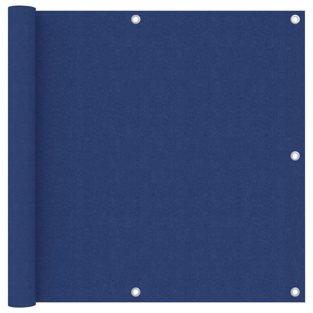 Helloshop26 - Balkon-Sichtschutz 90 x 300 cm blauer Oxford-Stoff 02_0010107